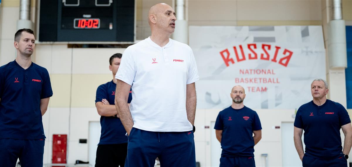 Объявлен состав мужской национальной команды на летние сборы