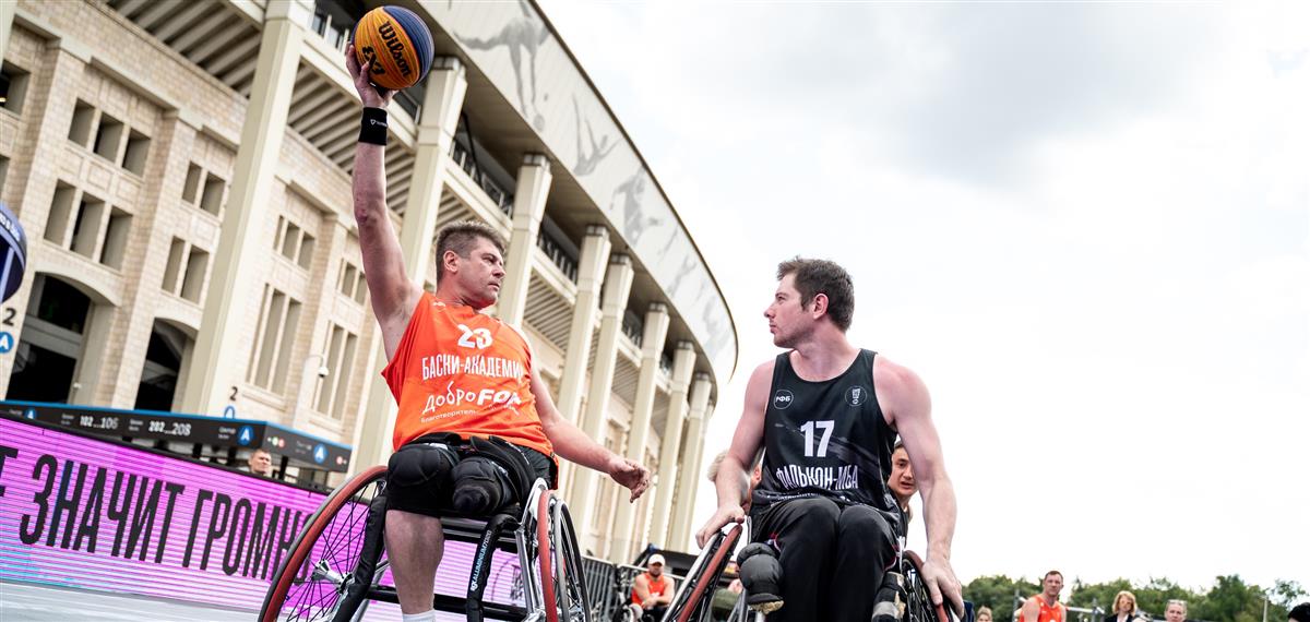 III сезон Лиги сильных людей по баскетболу 3х3 на колясках начнется 21 июня